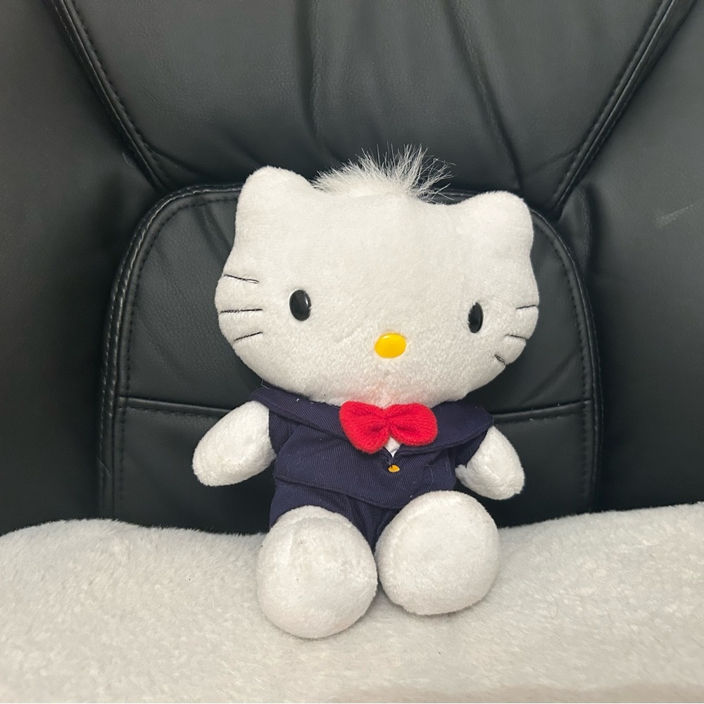 Hello Kitty Plush Toy with Red Bow (1999)